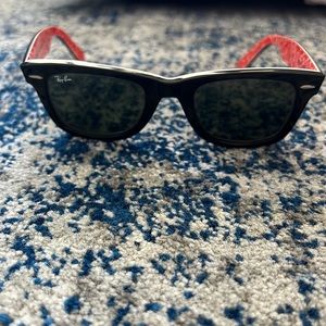 Rayban Wayfarers - Patterned Logo Style